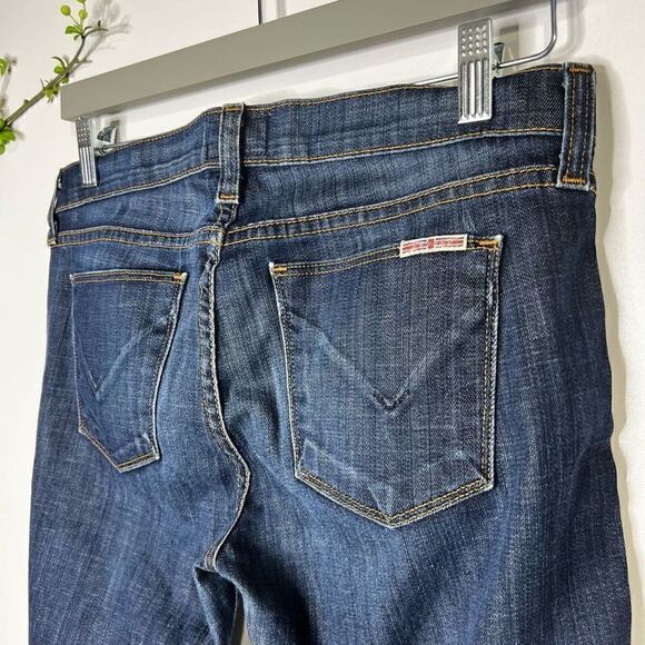 Hudsdon Blue Dark Denim Colette Skinny Ankle Jeans Size 28 - Picture 3 of 9